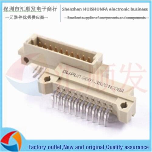 OUPIIN 2 rows 20 cores 2*10P European style socket curved male curved needle 9001-35201C00A COOA