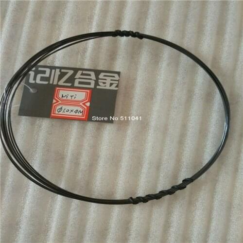 Nitinol wire ,titanium shape Memory alloy wire,nitinol memory wire dia 1.0mm,4meters ,free shipping