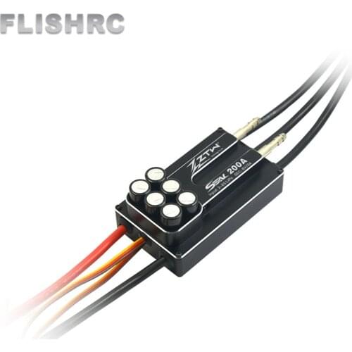 ZTW SEAL 200A SBEC 8A 8S Brushless ESC Great Performance for RC Boat With Forward and Reverse Two-way