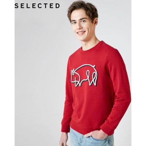 SELECTED Men's Printed Hoodies