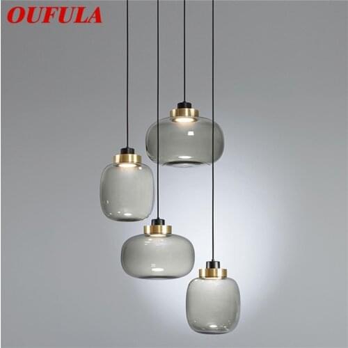OUFULA Nordic Pendant Light Modern Simple LED Lamps Fixtures For Home Decorative Dining Room