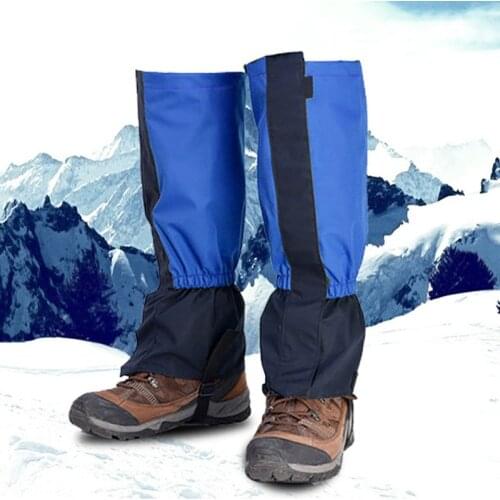 Unisex Shoe Snow Hunting Climbing Waterproof Legging Gaiters Windproof Gaiter Leg Cover Camping Hiking Ski Boot Travel