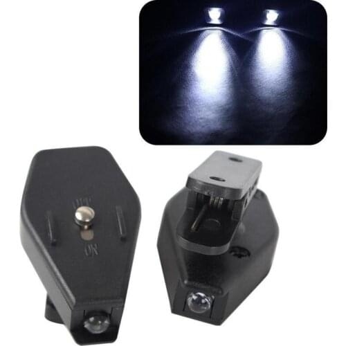 Mini Universal Flexible LED Eyeglass Clip on Book Reading Lights for Eyeglass and Tool