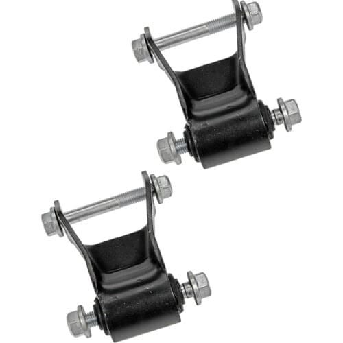 Rear Leaf Spring Shackle Bracket Set Replace 22820716 for GMC Sierra 1500 Classic 2500