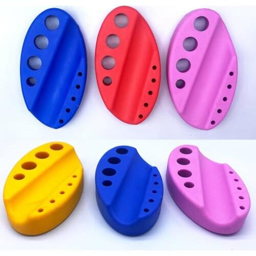 1pc Oval Silicone Tattoo Tool Holder Stand for Microblading Pigment Ink Cup Machine Permanent Makeup Tattoo Accessories