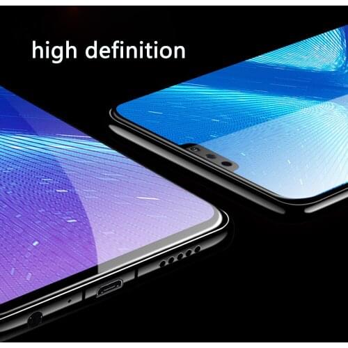 100 PCS a lot Screen Protector Tempered Glass full cover For Huawei Honor 8X Protective Phone Film