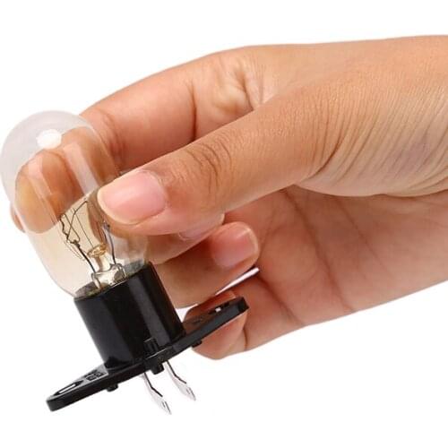2Sizes Base Design Universal Microwave Oven Global Light Lamp Bulb 230V 20W Replacement