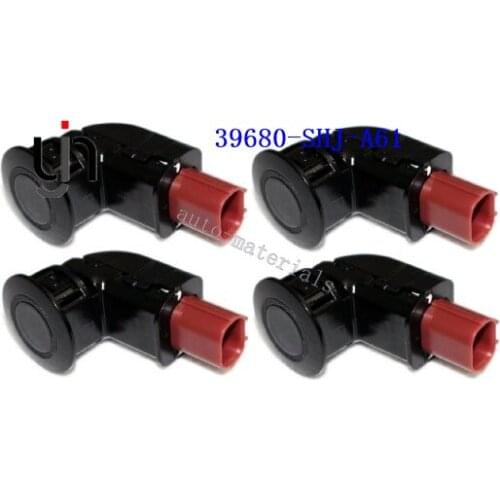 4pcs Parking Sensors 39680-SHJ-A61 for Honda CRV Black white silver free shipping Auto Sensors, Ultrasonic Sensor, Car Sensor