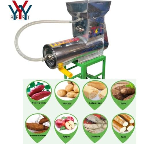 500kg/h Stainless Steel whole sweet potato Apple fruit crusher juicer grinder shredder Slurry slag separation Pulping Machine