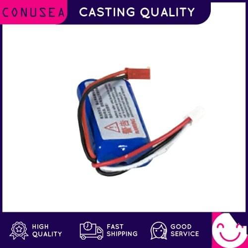 HUINA 569 Battery 7.4V 600mAh 20 Minutes Play Time Lithium Battery For HUINA 569 Bulldozer RC Excavator Spare Battery