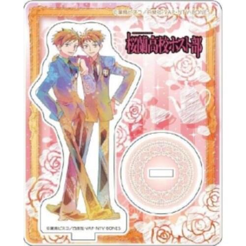 Anime Ouran High School Host Club Fujioka Haruhi King Acrylic Stand Figure Model Plate Table Decor Display Cosplay Desk Decor