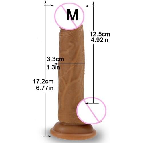 Big Skin color Dildo Penis With Suction Cup Sex Toys for Woman Strapon Female Masturbation Real feeling sex shop