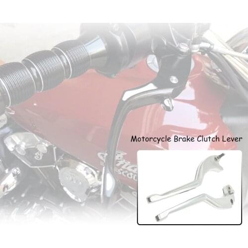 For Indian Scout 2015 2016 models Motorcycle Accessories Brake Clutch Levers Handlebar Hand Grips Black silver 1 pair