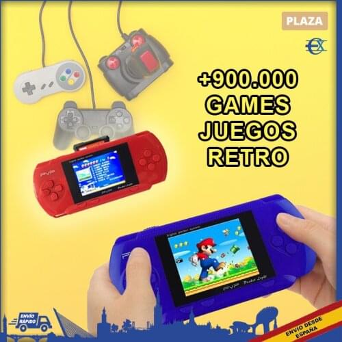 EUROXANTY®| Handheld Retro console | Game console | Retro Video game console | Retro Arcade Mini console | Mini Arcade