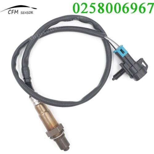 0258006967 New Brand 4 Wire Lambda Probe Oxygen Sensor For Buick GMC