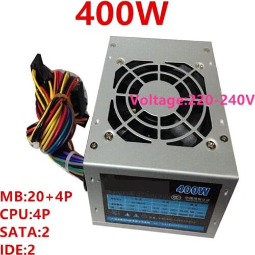New PSU For JBON Brand AIO ITX Mini Power Supply Support Dual Core and Four Core Rated 300W Peak 400W Power Supply 400WS