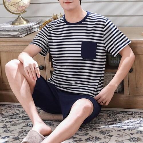 Летние мужские пижамы Oeak China At AliExpress