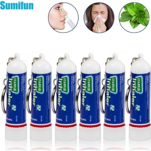 1-10pcs Cooling Thailand Nasal Inhaler Mint Cream Original Nasal Essential Oils Rhinitis Nose Cold Cool Herbal Ointment