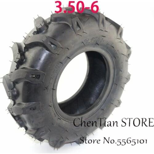Scooter Tires 6" Lawn Mower/Snow&Mud Tyre 4.10/3.50-6 Brand Tyre for 6*3.25 Wheel Rim (Scooter Parts & Accessories)