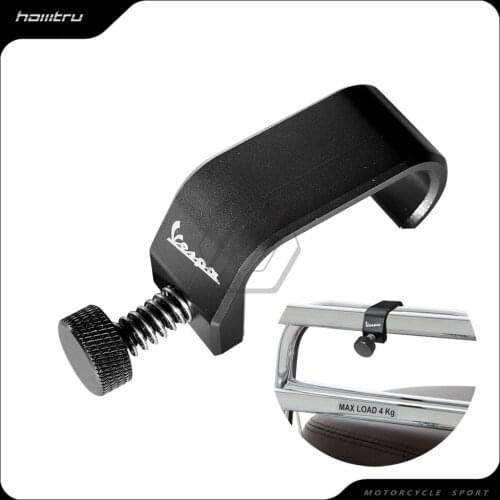 Motorcycle Rack Lock Hook Frame Crotchet Grips Case for Vespa Scooter GTS LX LXV Sprint Primavera 50 125 250 300