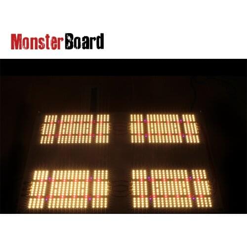 Geeklight 480 watt grow lights led lm301h cree 660nm with LG uv cree ir switches pre-assemble led grow light