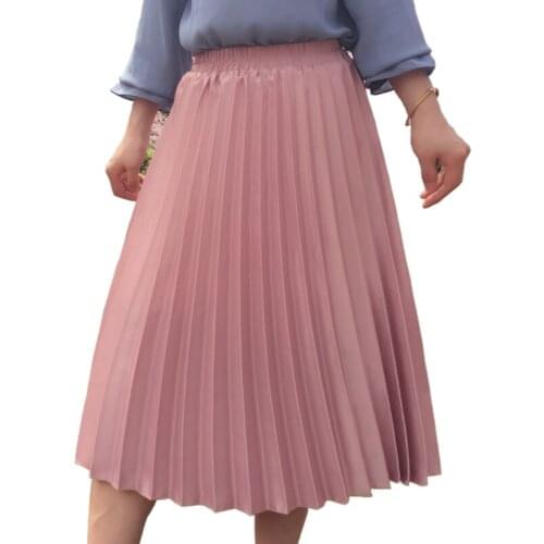 Pink 3D stereo chinese style New Fashion sexy Women Skirt Half Length Pleated Skirts Elastic Brand High Length Sheer Sale-Seller