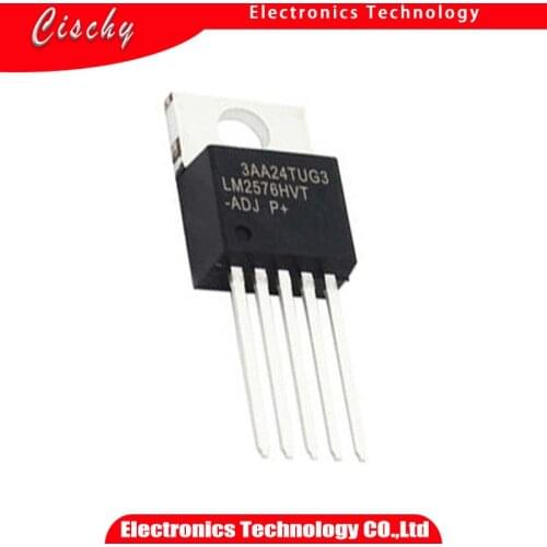 10PCS LM2576HVT-ADJ TO-200-5 LM2576HVT TO220-5 LM2576 new
