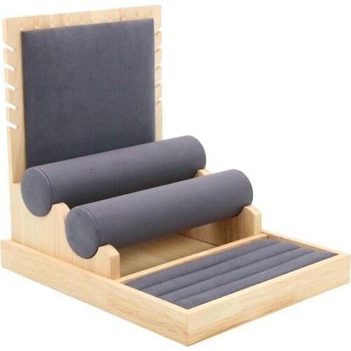 3 in 1 Display Stand, Jewelry Organizer Jewelry Display Rack, Jewelry Holder for Necklaces Bracelet Earring Ring Storage