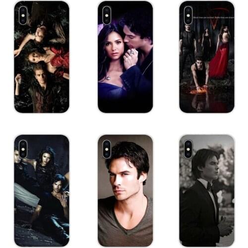 The Vampire Diaries Damon Accessories Phone Cases Covers For Huawei Honor 4C 5C 6X 7 7A 7C 8 9 10 8C 8S 8X 9X 10I 20 Lite Pro