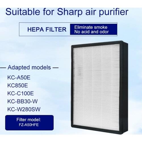 HEPA filter FZ-A50HFE for Sharp KC-A50E KC850E KC-BB30-W KC-W280SW KC-C100E air purifier for home filter pm2.5