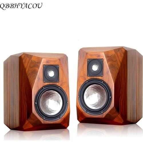 HIFI 6.5 Inch Magnesium Aluminum Sandwich Shake Plate Two-way Fever Hifi Bookshelf Box Speaker 87dB 20-150W