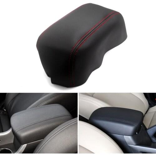Microfiber Leather Car-styling Interior Center Armrest Box Cover Protective Trim For Kia Sportage 2011 2012 2013 2014 2015 2016