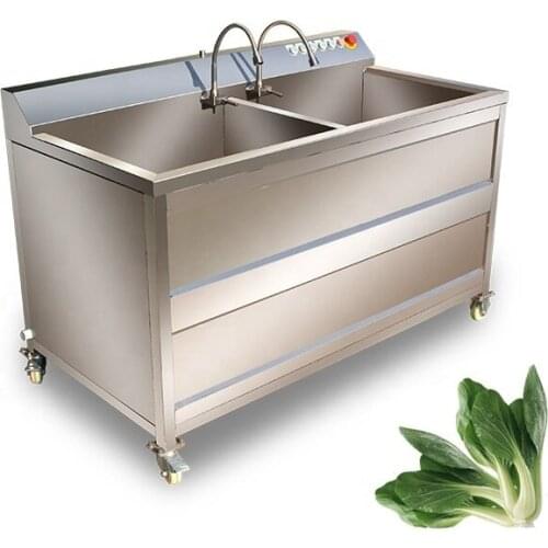 Multifunctional Bubble Washing Machine Potato Tomato Pea Cauliflower Vegetable Washing Machine for Restaurant