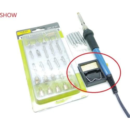 New 35pcs/set 60w Adjustable Soldering Iron Carving Pyrography Tool Wood Embossing Burning Soldering Pen Set Welding Tips Kit