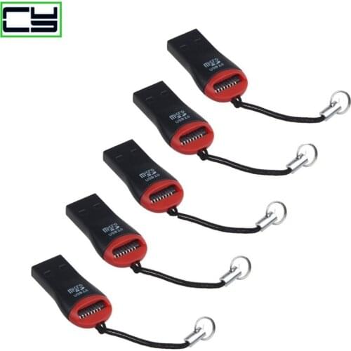 Simplestone New High Speed USB 2.0 Mini Micro SD T-Flash TF M2 Memory Card Reader 0308