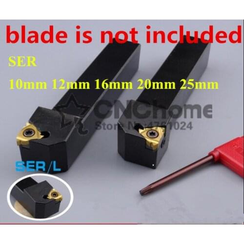 SER1010H11 SER1212H11 SER1212H16 SER1616H16 SER2020K16 SER2525M16 CNC External thread Turning tool rod Free shipping