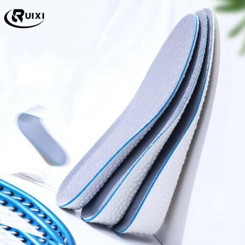 High-Elastic Increase height Insoles breathable sport sole pad PU material height increase insoles for men or women