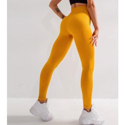 Yoga Pants Women Tummy Control Leggings Seamless Pants Workout High Elastic Women Leggings Fitness Training Pants Gym Leggings