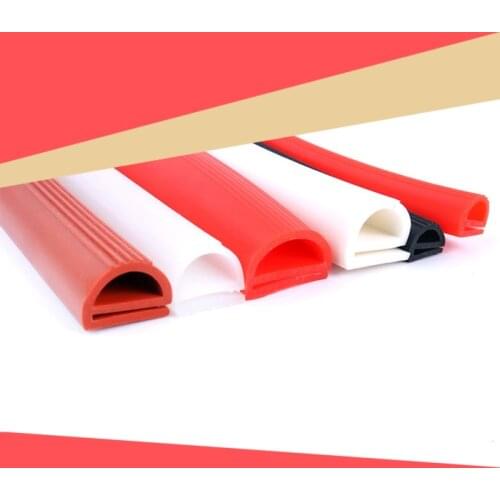 1M High temperature resistant silicone seal E type oven oven steaming machine valve seal rubber