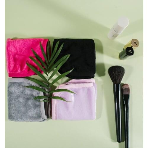 1pc 20*20cm Square Makeup Removal Towel Reusable Makeup Remover Microfiber Wipe Cloth Facial Cleaning Tool Face Skin Care Tool