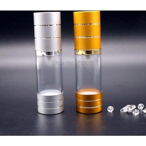 10/30/50pcs 30ml Spray bottle Airless Pump Emulsion Cosmetic Bottles Lotion Cream Containers Empty Vacuum Pump Vessel