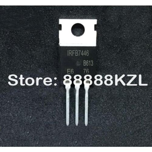 20pcs-50pcs/lot IRFB7446 IRFB7446PBF TO-220 120A 40V N channel field effect tube