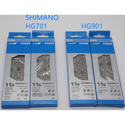 SHIMANO Dura Ace XTR CNHG901 HG900 11S Speed Chain ultegra HG701 116L With Quick Link or PIN HG901 HG701Chain