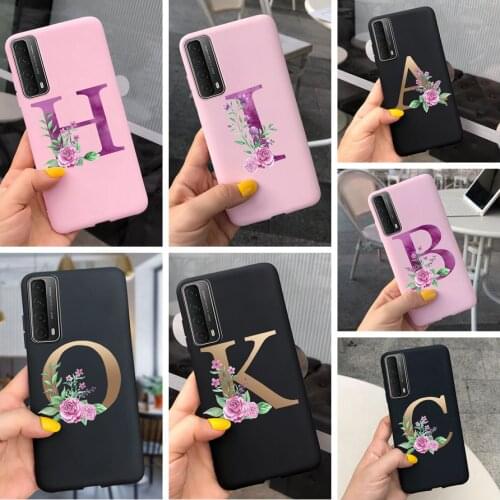 For Huawei Y7a Y 7A 2021 Case Silicone Cover Shockproof Bumper Soft TPU Coque For Huawei Y7a 2020 Y7 Pro 2019 DUB-LX1 Back Cover