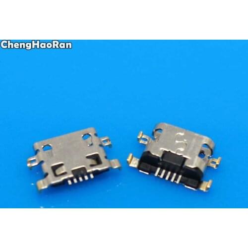 ChengHaoRan 10pcs New Charging Port For Lenovo Micro USB Jack Connector USB Charging Dock Socket For Huawei/Oppo/ZTE