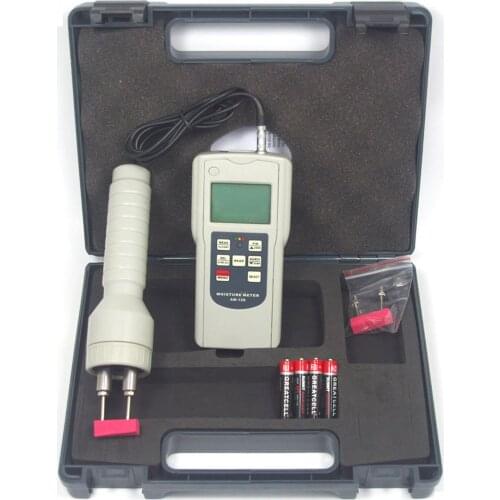 Digital AM-128PS Pin Type Multifunction Moisture Meter With Two measurement modes non-conductive materials