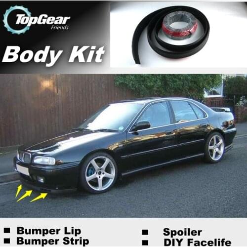 Bumper Lip Deflector Lips For Rover 600 Series Front Spoiler Skirt For TG Friends to Car Tuning View / Body Kit / Strip