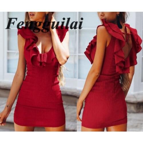 Открытые летние платья Fengguilai China At AliExpress