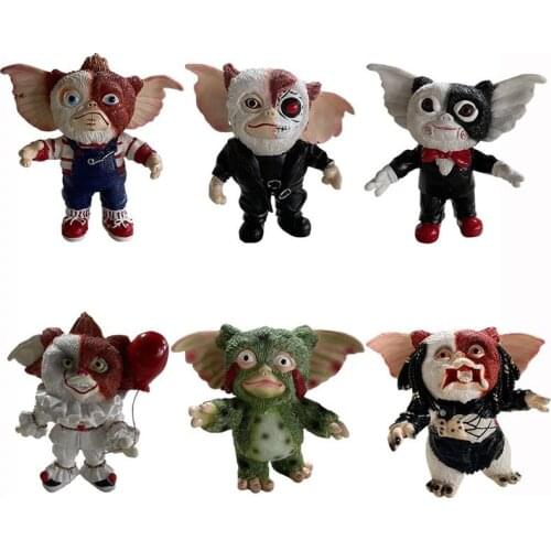 Halloween New Mogewei Handmade Resin Doll Ornaments Simulation Scary Ghost Doll Hanging Garden Living Room Bedroom Decoration