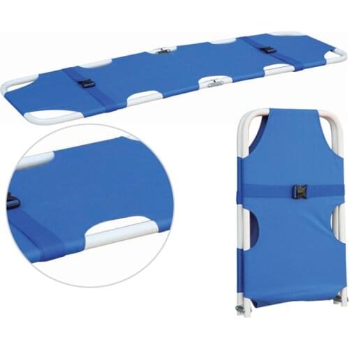 First Aid Kits Supply Stretcher folding stretcher medical stretcher emergency stretcher Steel pipe and aluminum pipe two options